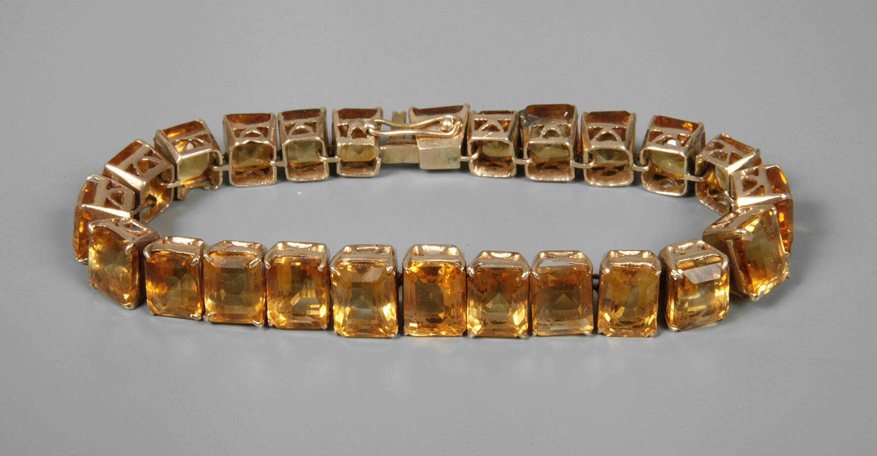 Armband mit Citrinbesatz