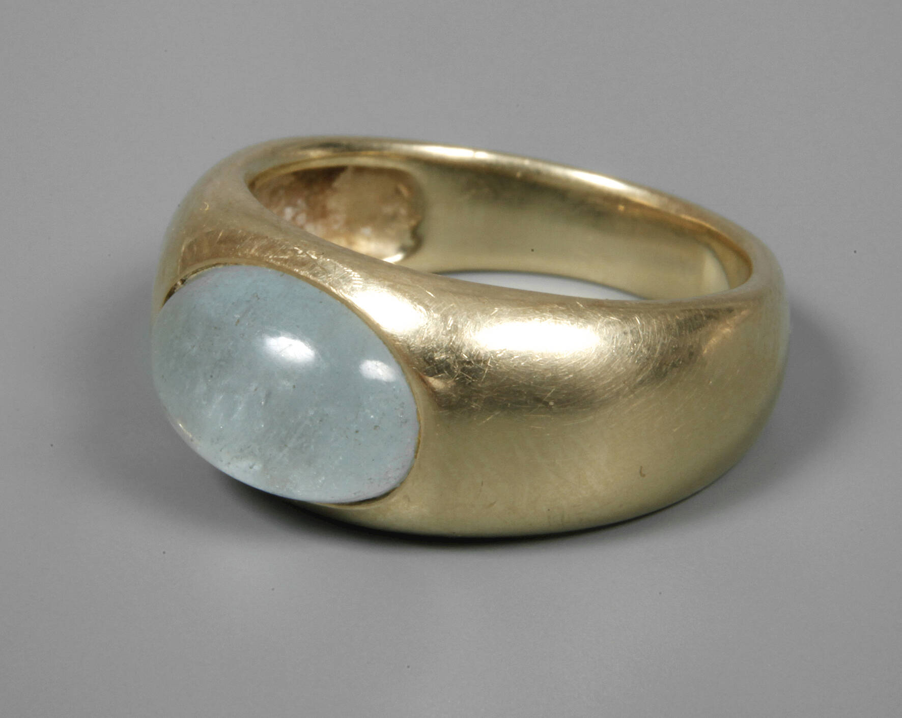 Damenring mit Aquamarin