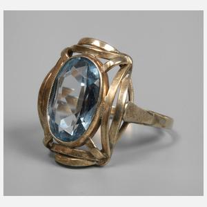 Damenring mit Steinbesatz