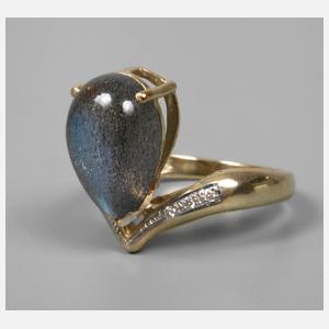 Damenring mit Labradorit