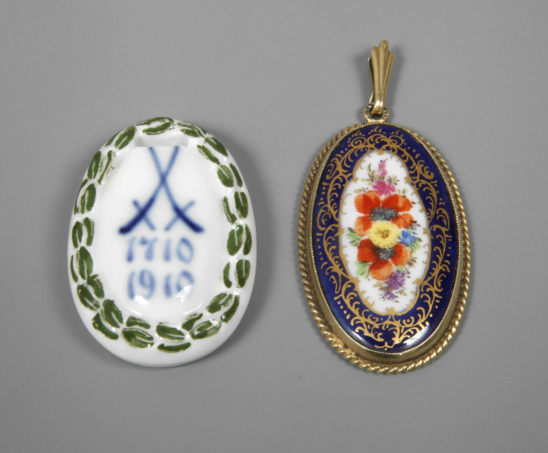 Meissen zwei Anhänger