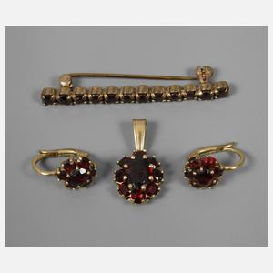 Konvolut Granatschmuck