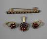 Konvolut Granatschmuck