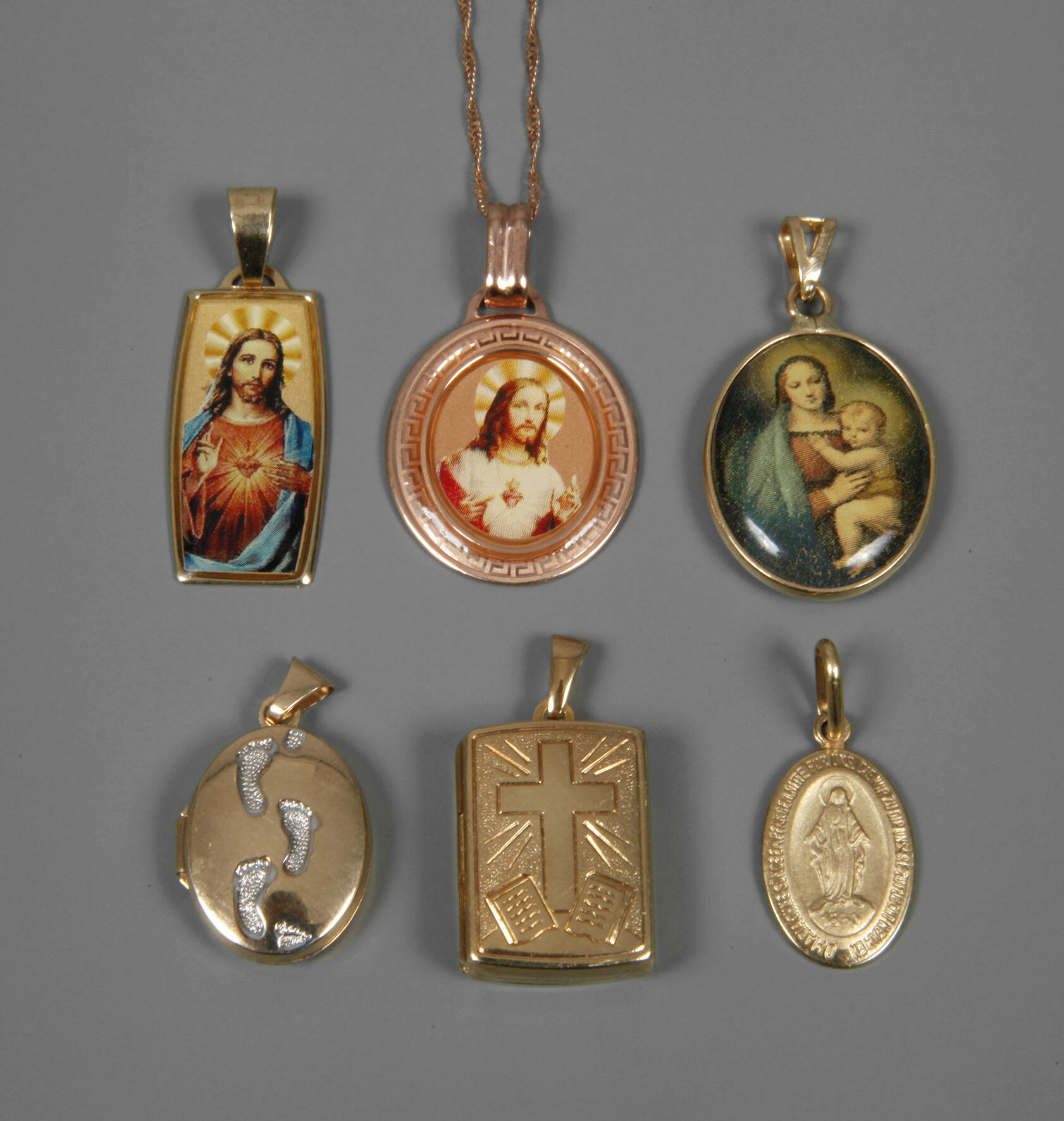 Konvolut religiöse Anhänger