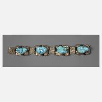 Armband mit Türkisen111