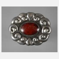 Brosche mit Bernstein111