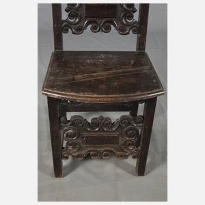 Paar Stühle Renaissance