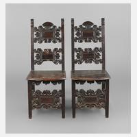 Paar Stühle Renaissance111