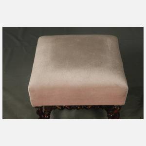 Paar barocke Tabourets