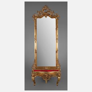 Konsolspiegel Neorokoko