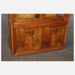 Große Biedermeiervitrine