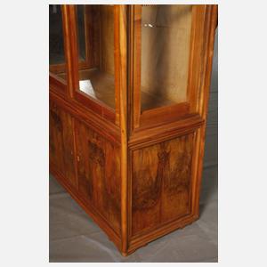 Große Biedermeiervitrine