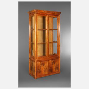 Große Biedermeiervitrine