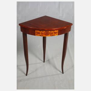 Paar Eckkonsolen Biedermeier