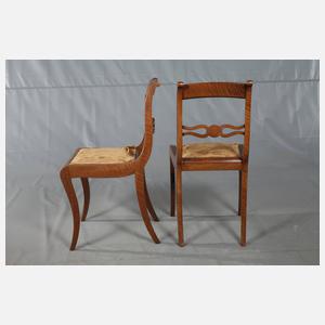 Zwei Biedermeierstühle