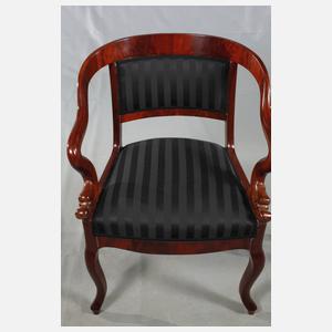 Paar Biedermeiersessel