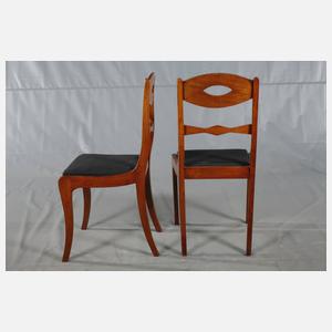 Vier Biedermeierstühle