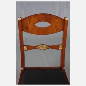 Vier Biedermeierstühle