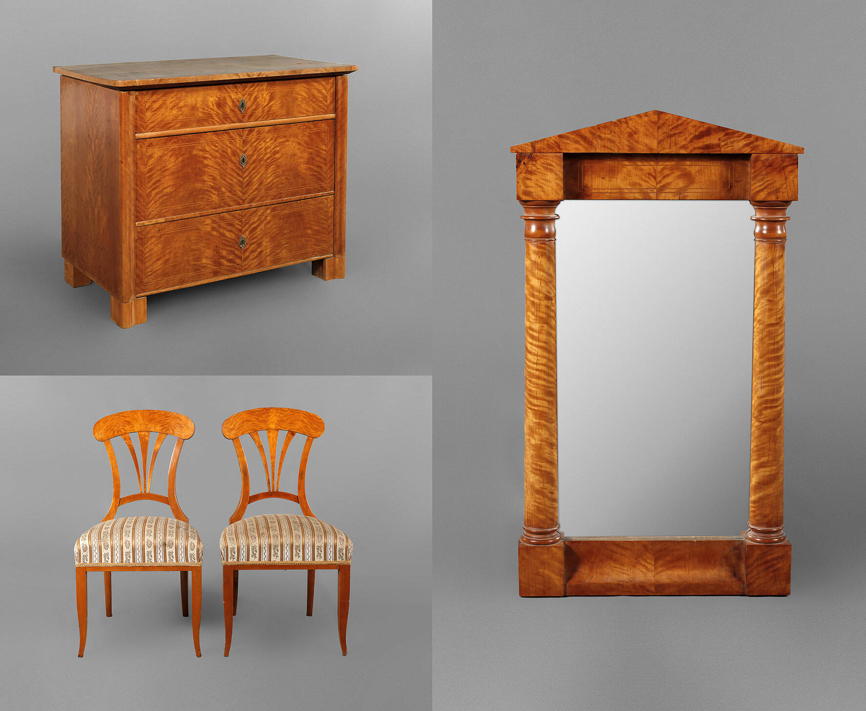 Möbelgarnitur Biedermeier