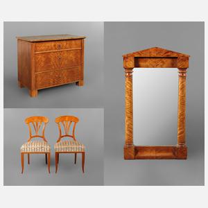 Möbelgarnitur Biedermeier