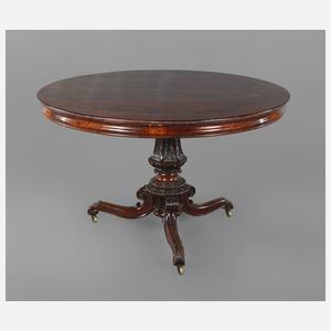 Runder Esstisch Mahagoni