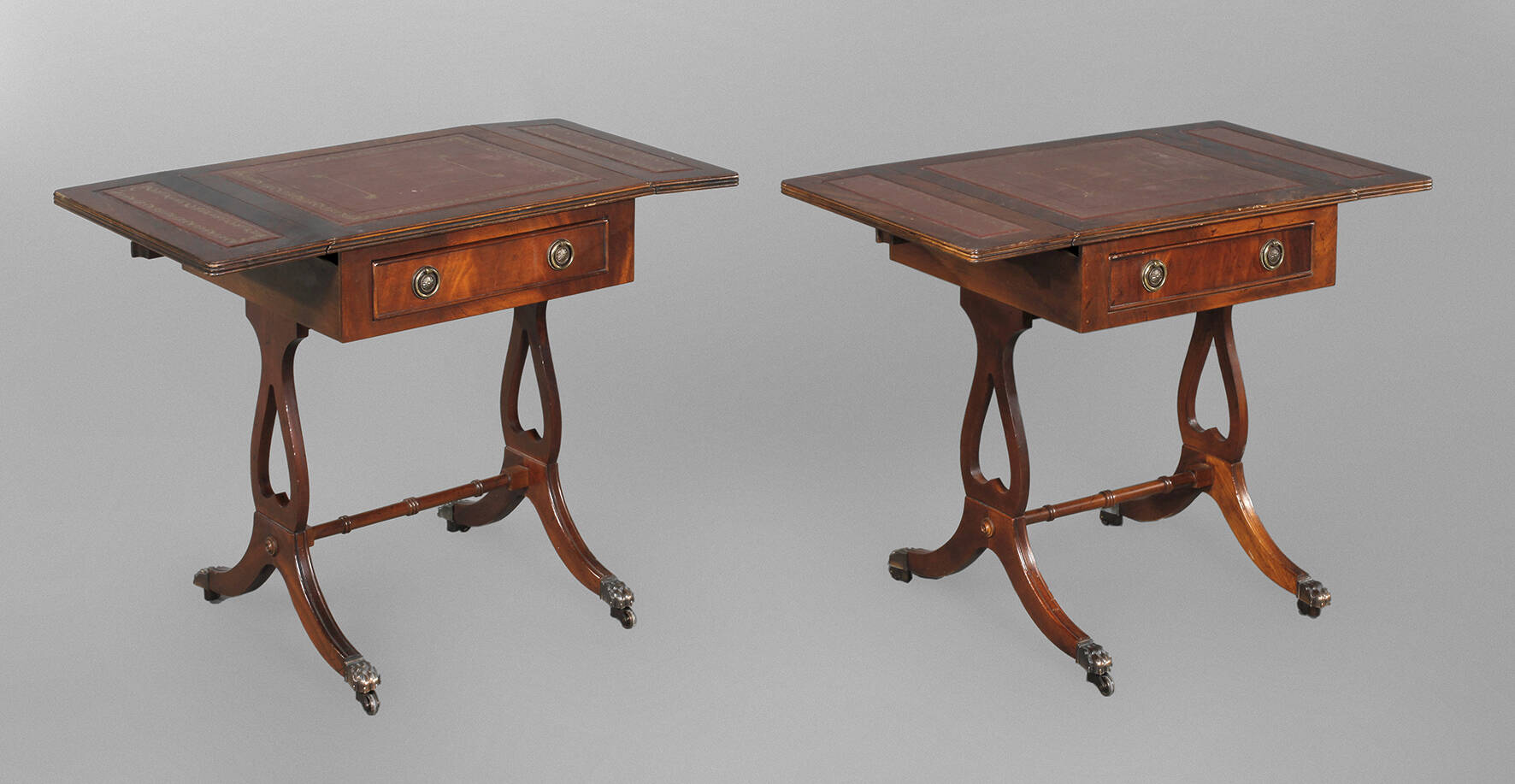 Paar Bestelltische England