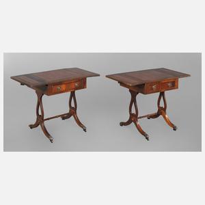 Paar Bestelltische England