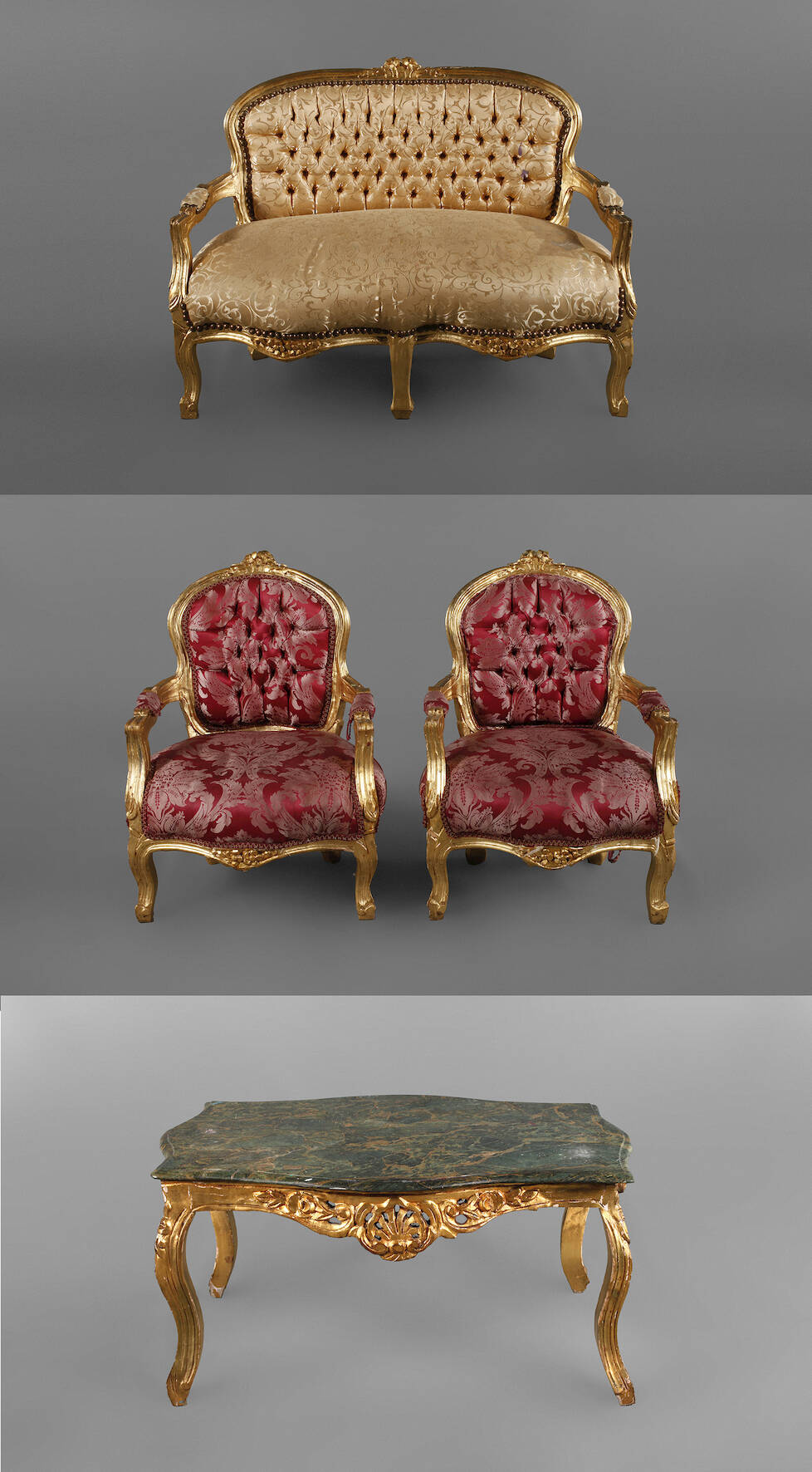 Kindersitzgruppe Neobarock