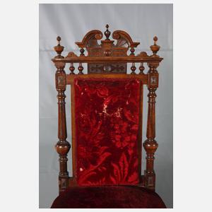 Vier Stühle Historismus