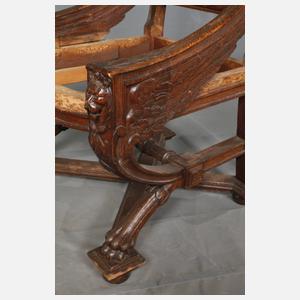 Paar ausgefallene Gründerzeitsessel