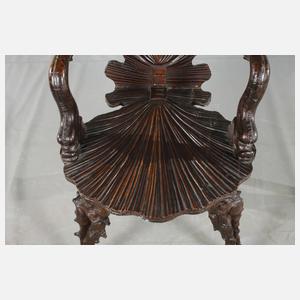 Venezianischer Grottenstuhl