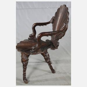 Venezianischer Grottenstuhl