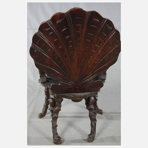 Venezianischer Grottenstuhl