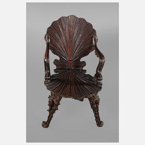 Venezianischer Grottenstuhl