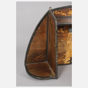 Kleines Wandregal Jugendstil