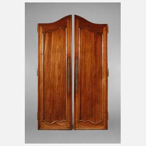 Paar Türen eines Elsässer Barockschranks