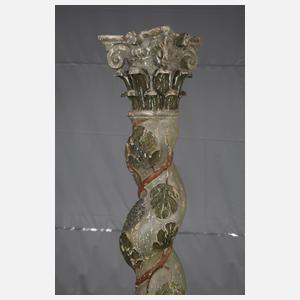 Paar barocke Säulen