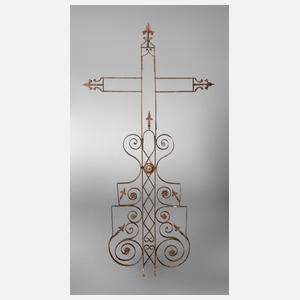 Grabkreuz Schmiedeeisen