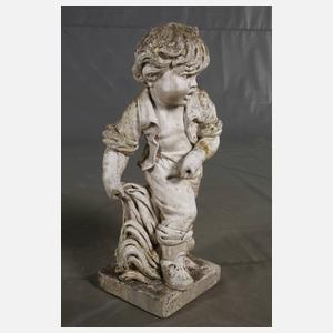 Zwei Gartenskulpturen