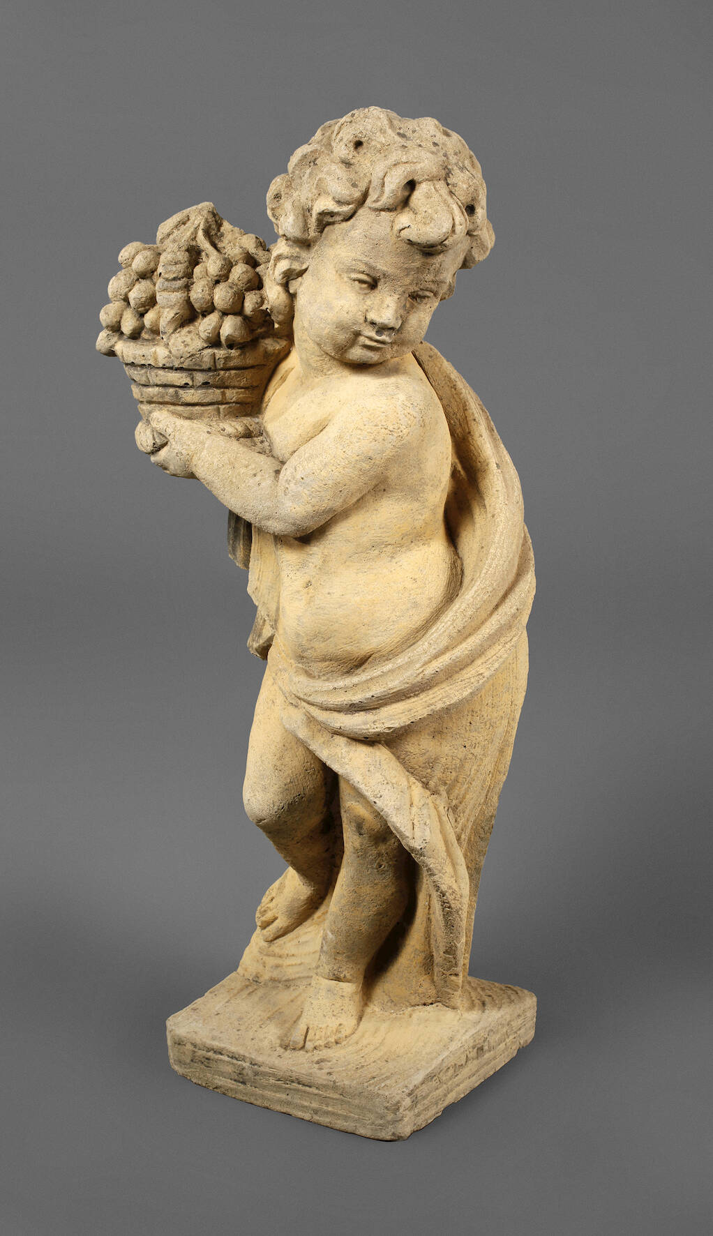 Gartenskulptur Putto