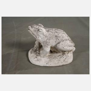 Frosch als Wasserspeier