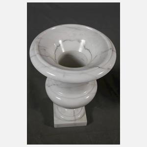 Paar Amphorenvasen Marmor