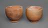 Zwei Pflanztöpfe Terrakotta