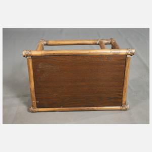 Große Sitzgruppe Bambus