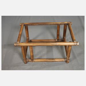 Große Sitzgruppe Bambus