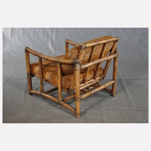 Große Sitzgruppe Bambus