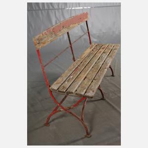 Gartentisch und Bank