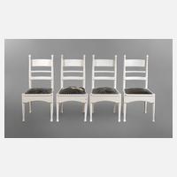 Vier Stühle Richard Riemerschmid111