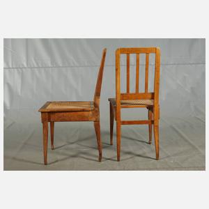 Sechs Stühle Richard Riemerschmid