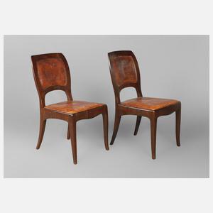 Paar Jugendstilstühle